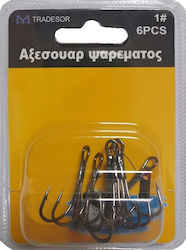 Tradesor Fishing Hooks Set 8pcs No2