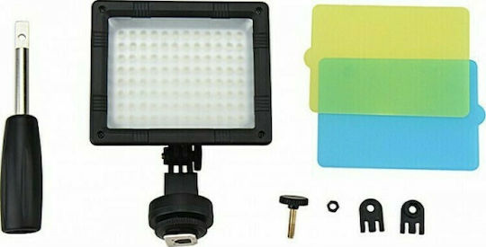 JJC Lumină Video Led 96 5500-6000K 6W Pe Cameră Cu Luminozitate 1130 Lux