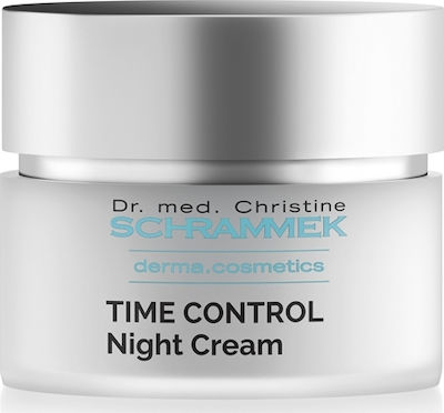 Schrammek Time Control Night Cream fără culoare Hidratantă & Anti-îmbătrânire Cremă Pentru Față 50ml