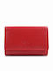 350 Small Leather Women's Wallet Classic Red
