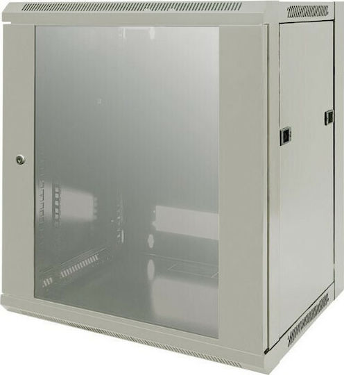 Intellinet Wall Mounted Rack Cabinet 9U 57x45cm White 711890
