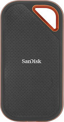Sandisk Extreme Pro Portable V2 USB 3.2 / USB-C Extern SSD 4TB 2.5" Negru