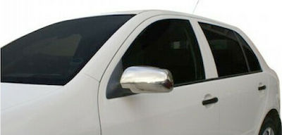 Omtec Exterior Mirror Covers Μεταλλικά Καπάκια Καθρεφτών Skoda Octavia A4-A5 Χρώμιο 2τμχ ΚΚ./OM