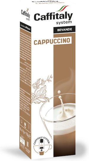 Caffitaly Capsules Cappuccino Cappuccino Compatible with Machine Caffitaly 10caps,tobolek