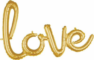 Balloon Foil Jumbo Valentine's Day Letter Gold 79cm