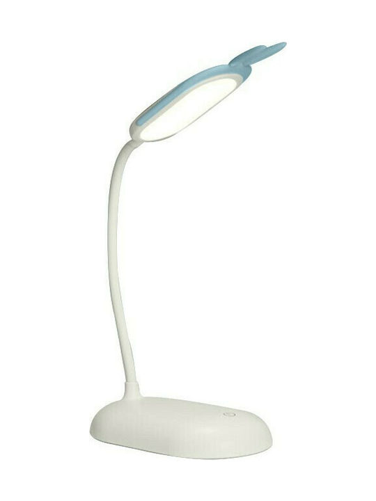 Kids Led Desk Lamp Rabbit Blue 9x15.5x40cm