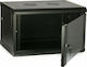 Safewell Wall Mounted Rack Cabinet 6U 60x55x37cm Black SMB6506