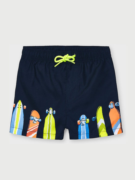 Mayoral Kids Swimwear Swim Shorts Navy Blue