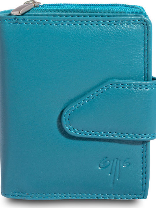 181 Small Leather Women's Wallet Classic Blue