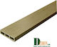 Dedron Deck Περίφραξης Κήπου Olivo από WPC 360x12x2εκ.