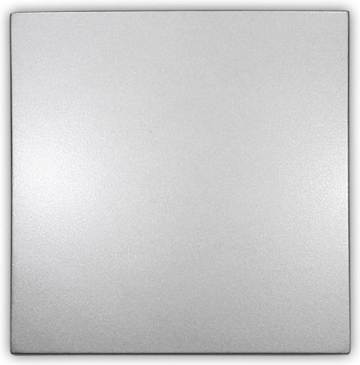 Adeleq Lighting Switch Front Single in Silver Color 15-0416