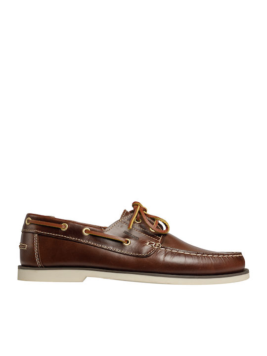 On the Road 14692 Δερμάτινα Ανδρικά Boat Shoes ...