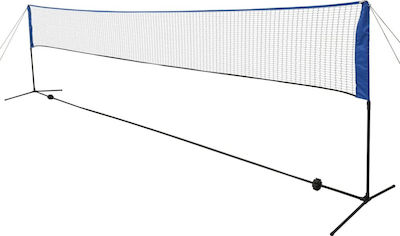 vidaXL Badminton Set Net and Balls (600cm x 155cm)