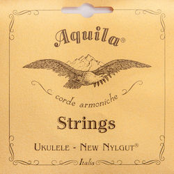 Aquila Set of Nylgut Strings for Ukulele New Nylgut Ukulele Concert