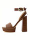 Rippa Sandalen Tabac Braun