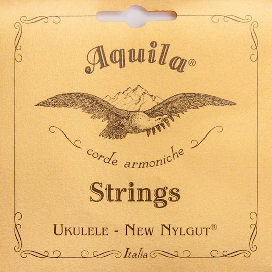 Aquila Set of Nylgut Strings for Ukulele New Nylgut Ukulele Tenor