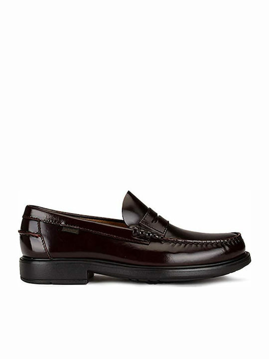 Callaghan Δερμάτινα Ανδρικά Loafers σε Μπορντό ...