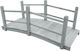 vidaXL Διακοσμητική Γέφυρα Κήπου Ξύλινη 140x60x56εκ. 310040