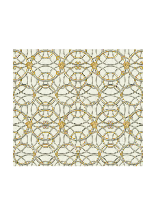 Wallpaper Versace Fabric Gray L1000xW70cm Washable