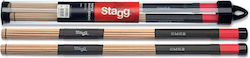 Stagg SMS-2 Medium M29ST00037 Wooden Black Drumsticks