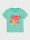 Kids' T-shirt Turquoise Ecofriends