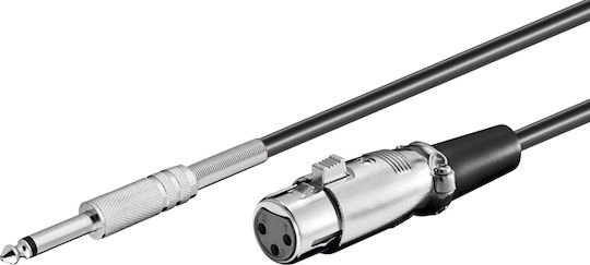 Goobay XLR female to 6.3mm male 6m Cable (50710)