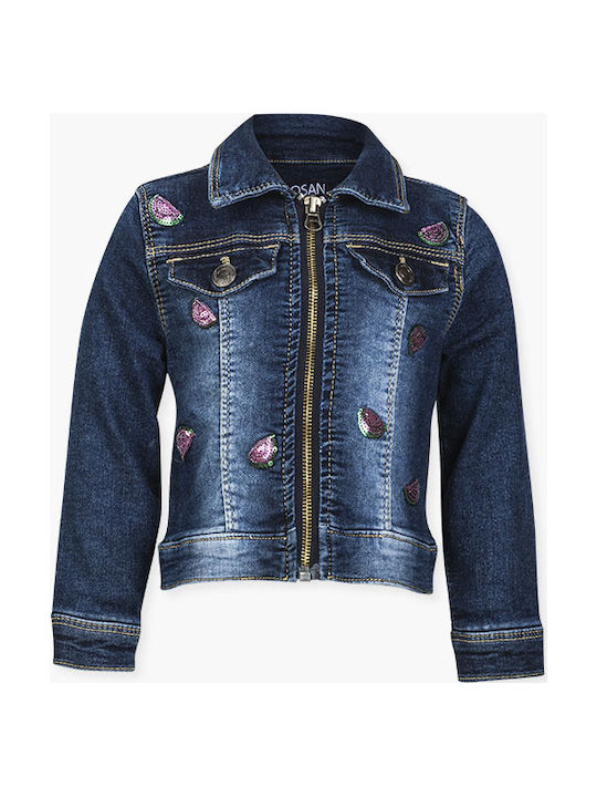 Losan Kids Denim Jacket short Blue 116-2004ΑΛ