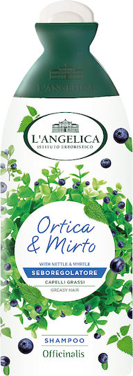 L' Angelica Ortica & Mirto Σαμπουάν κατά της Σμηγματορροϊκής Δερματίτιδας για Λιπαρά Μαλλιά 250ml