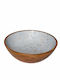 Stylepoint Salatieră Lemn Gri 25x25x7.5cm 2buc
