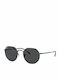 Ray Ban Jack Unisex Sunglasses with Black Metal Frame and Black Polarized Lens RB3565 002/48