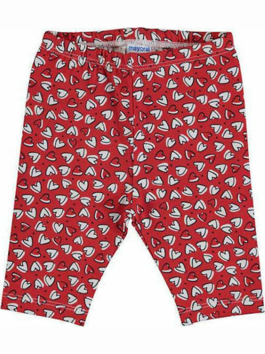 Mayoral Kids Legging Long Red Ecofriends