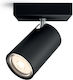 Philips myLiving Einzel Spot in Schwarz Farbe