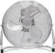 Newest FE-40 Ανεμιστήρας Δαπέδου 90W Διαμέτρου 40cm Ασημί