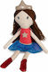 Great Pretenders Σούπερ Ηρωίδα Rag Doll 33cm.