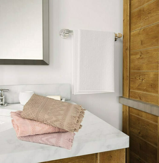 Flamingo Facecloth Angel 50x90cm Beige Weight 550gr/m²