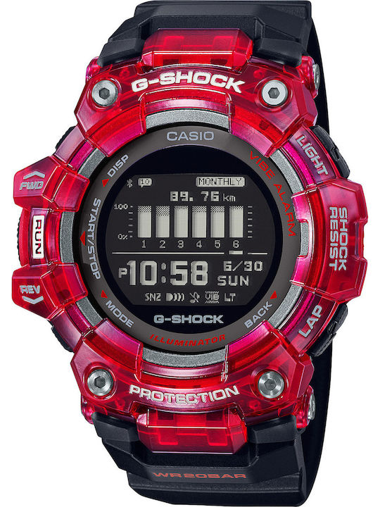 Casio GBD-100SM-4A1ER 49mm Smartwatch (Red)