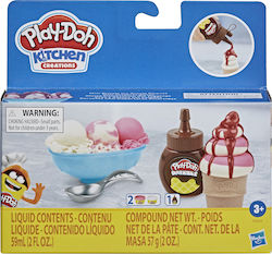 Hasbro Play-Doh Kitchen Creations Mini Drizzle Ice Cream για 3+ Ετών 2τμχ Hasbro Play-Doh Kitchen Creations Mini Drizzle Ice Cream για 3+ Ετών 2τμχ