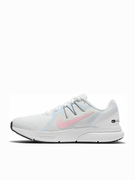 Nike Zoom Span 3 Γυναικεία Αθλητικά Παπούτσια Running Λευκά