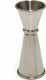 Double Bar Spirit Measure 25/50ml Inox