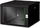 Digitus Wandmontiert Rack-Schrank 7U 60x60x60cm Schwarz DN-19 07U-6/6-SW