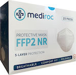 Mediroc Protective Mask KN95 FFP2 NR 5-layer 25τμχ