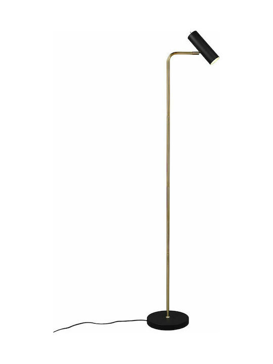 Trio Lighting Marley Lampă de podea Î45xL12cm. cu Soclu pentru Bec GU10 Negru