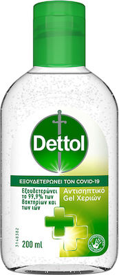 Dettol Hand Gel Antiseptic 200ml Natural