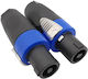 LRX 2/4 Pole Ștecher XLR / Speakon Negru (Speak-ON)