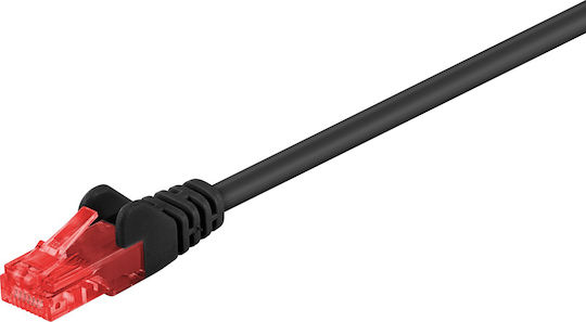 Goobay U/UTP Cat.6 Netzwerkkabel Ethernet 25m Schwarzes