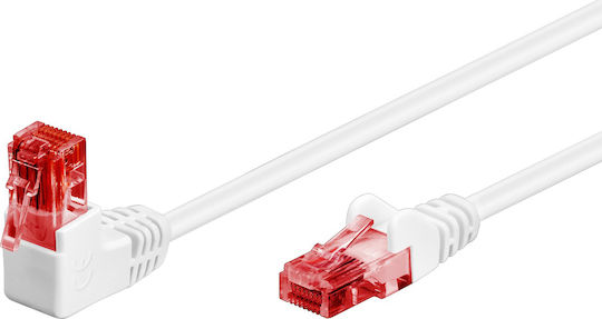 Goobay U/UTP Cat.6 (Gigabit) Network Cable Ethernet 3m White