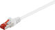 Goobay S/FTP Kat.6 Ethernet-Netzwerkkabel 5m Weiß