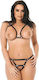 Rimba Open Strap Bikini Εσώρουχο Black