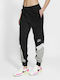 Sportswear Hohe Taille Damen-Sweatpants Jogger Schwarz