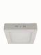 Atman Квадрат На открито LED Панел 24W с Неутрално бяло Светлина 4000К 30x30см.